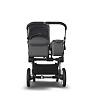 Bugaboo Donkey5 Duo коляска 2 в 1 Graphite/Grey Melange/Grey Melange complete - фото 8
