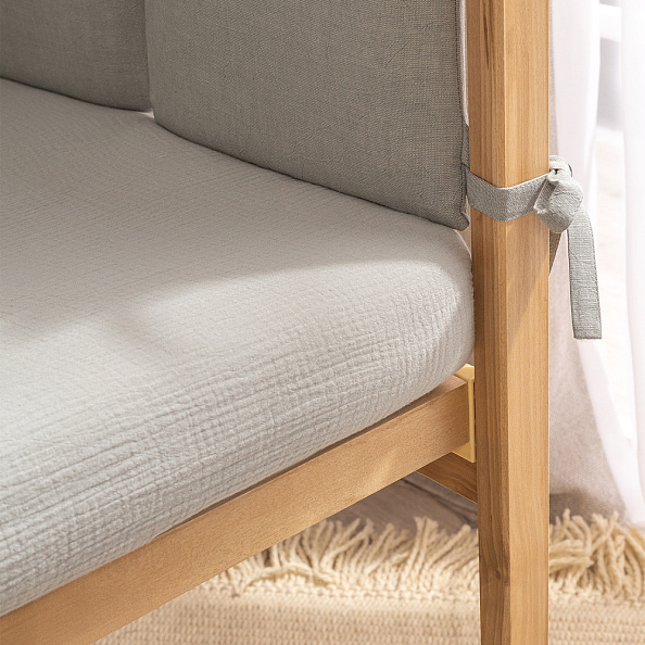 Perina комплект постельного белья Muslin Гуси/Шалфей 3 предмета  - фото  7