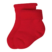 OLANT BABY носки шерсть плюш, цвет красный