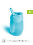 Munchkin поильник непроливайка с трубочкой Simple Clean Straw 296 мл с 12 мес., голубой  - фото 4