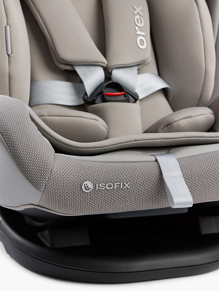 Happy Baby автокресло 0+ OREX grey (0-12 лет, до 36 кг) - фото  13