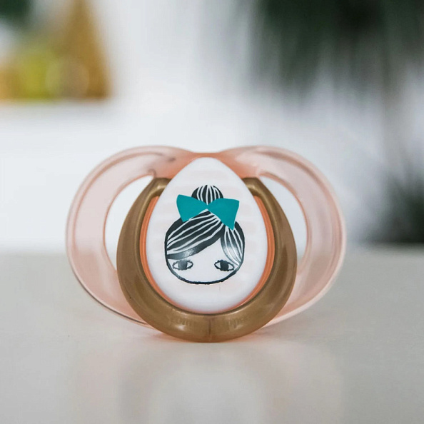 Tommee Tippee соска-пустышка силиконовая Moda, 18-36 мес., 2 шт. - фото  8