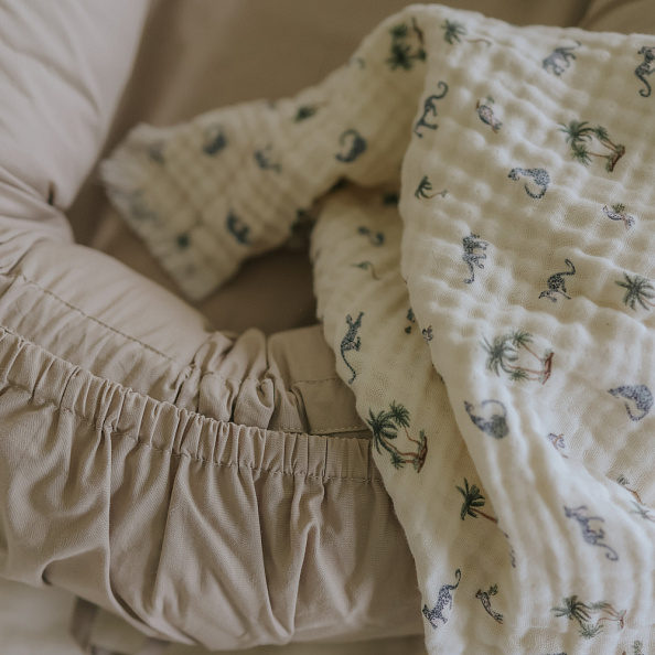 Elodie плед-одеяло, хлопок, 75*100 см Garden Leo's Resort - фото  6