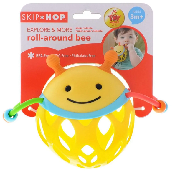 Skip Hop игрушка-погремушка Шар-пчела - фото  3