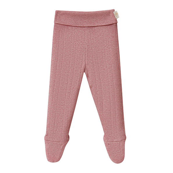 Babybu леггинсы ажур Peony Melange 100% органический хлопок - фото  1