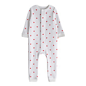 Tony Tots слип c манжетами Tiny Hearts 