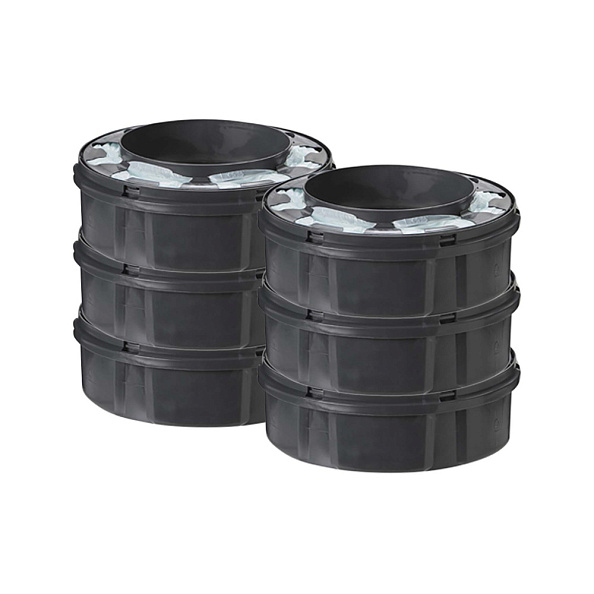 Tommee Tippee кассеты (6 шт.) для утилизатора, накопителя для подгузников Twist & Click - фото  1