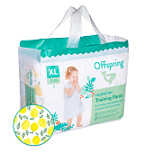 Offspring трусики-подгузники XL 12-20 кг 30 штук Лимоны