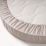 Perina простыня Oval на резинке детская (жемчужно-серый)  - фото 4