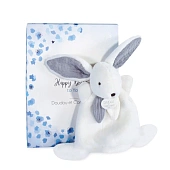 Dou Dou et Compagnie комфортер кролик серый Happy Glossy 17 см
