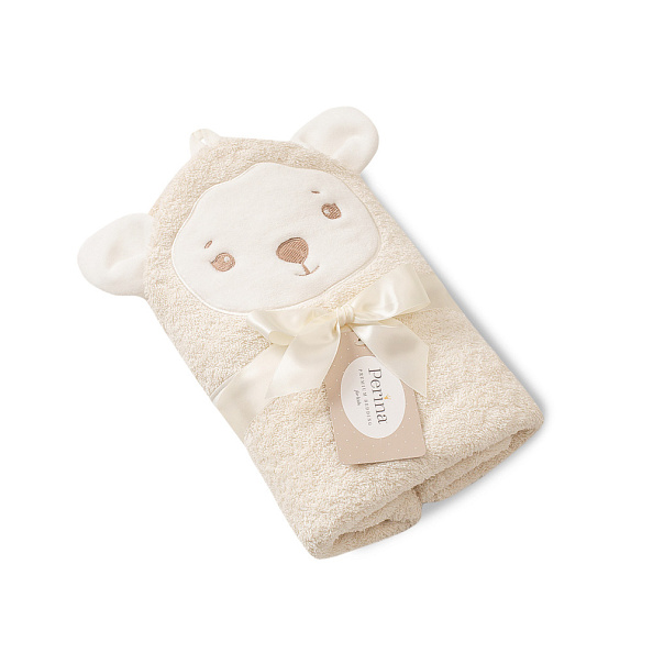 Perina полотенце детское Muzzle (молочный) - фото  1