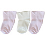 OLANT BABY носки детские 3 пары КОЛОКОЛЬЧИК роз/крем/роз - фото 1