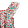Babybu платье SUMMER BLOOMS 100% органический хлопок цвет красный - фото 3