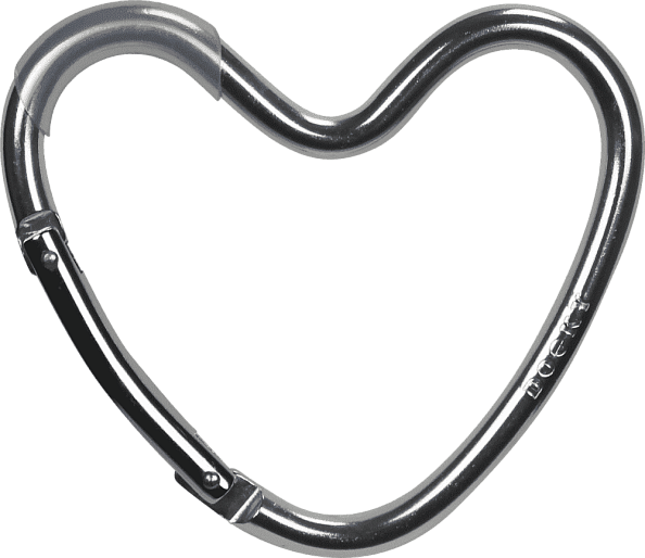 Xplorys    Dooky Heart Hook - Silver -   1