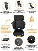Chicco Автокресло Fold&Go с Isofix (100-150см; 3-12 лет) гр. 2/3 Black
