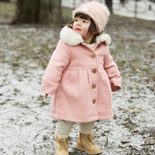Elodie шапочка Furry Knit Beanie - Powder Pink - фото  6