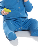 NORVEG комбинезон 100% шерсть Soft Baby цвет голубой