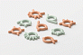 BORRN прорезыватель силиконовый Улитка, оранжевый - фото 5