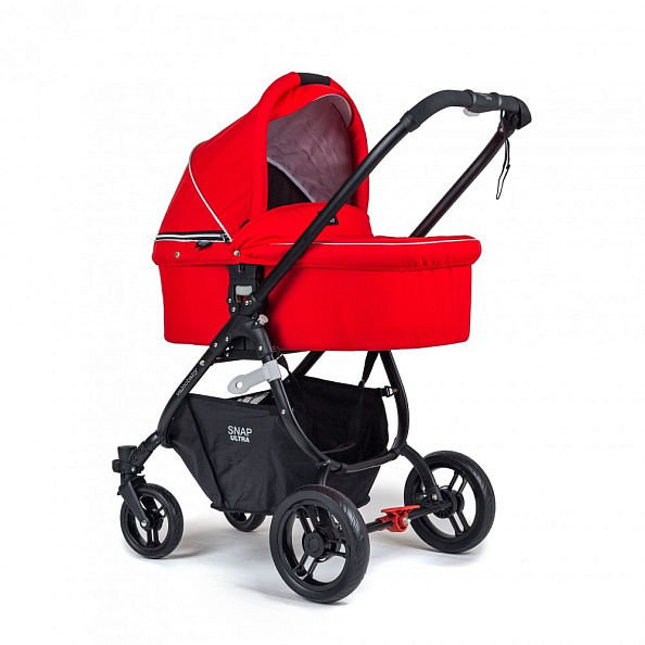 Valco baby УЦЕНКА- нарушена упаковка Люлька Q Bassinet для Trimod X, Snap 4 Ultra, Quad X / Fire red - фото  5