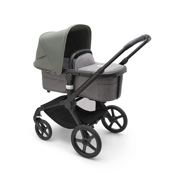Bugaboo Fox5 коляска 2 в 1 Black/ Grey Melange / Forest Green - фото  4