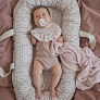 Elodie  0-6 . Retro Binky Bundle  2 .- Powder Pink 