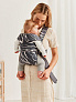 BabyBjorn рюкзак для переноски новорожденных Mini Cotton антрацит/принт