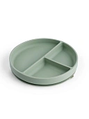 Edda тарелка на присоске секционная Шалфей