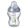 Tommee Tippee бутылочка для кормления Closer to nature, 260 мл., серый, 0+ - фото 5