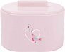 Bebe Jou коробочка пластиковая для гигиенических принадлежностей нежно-розовый Птички певчие