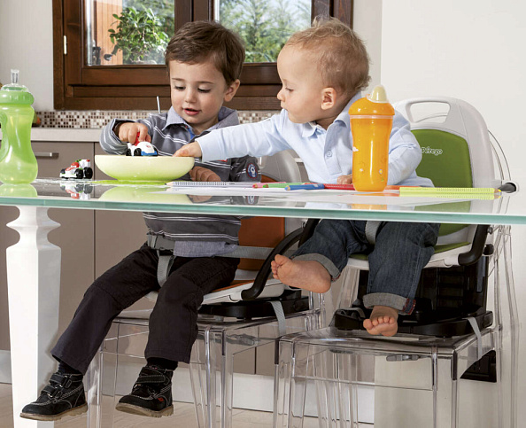 Peg Perego стульчик для кормления Rialto Petrolio - фото  10