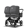 Bugaboo Donkey5 Twin коляска 2 в 1 Graphite/Grey Melange/Grey Melange complete - фото 4