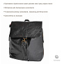 Easygrow сумка/рюкзак для мамы  Vandra bag Black PU