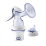 Chicco молокоотсос ручной с бутылочкой и с соской Natural Feeling - фото 1