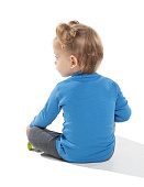 NORVEG футболка 100% шерсть с длинным рукавом Soft Kids цвет голубой