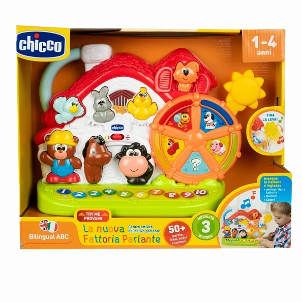Chicco игровой центр Говорящая ферма рус/англ NEW - фото  6