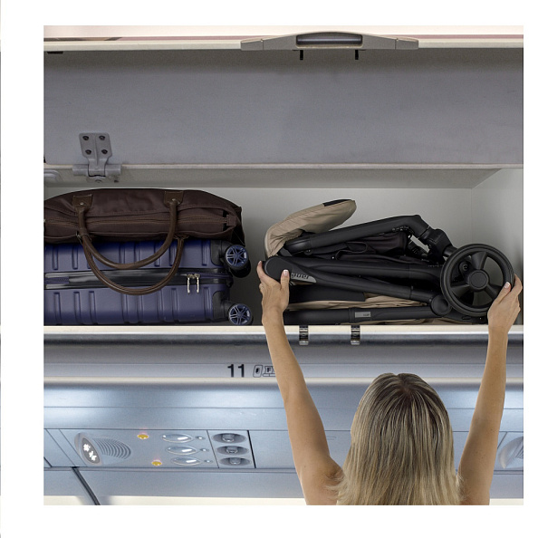 JANE Clap коляска прогулочная Cold Black - фото  6