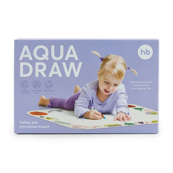 Happy Baby коврик для рисования aqua draw - фото  5