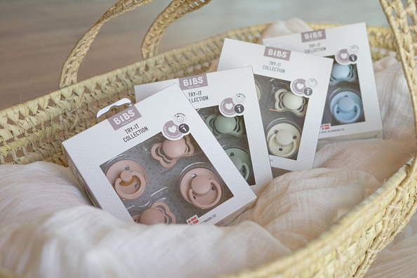 BIBS набор пустышек 0+ Try-it 4 штуки, Baby Blue - фото  7