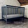 OLANT BABY кровать детская + матрас Sova графит - фото 6