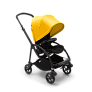 Bugaboo Bee6 коляска прогулочная Black/Black/Lemon Yellow complete - фото 1