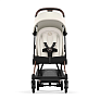Cybex Коляска Coya Rosegold Off White с дождевиком и бампером - фото 3