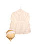 leoking комплект (платье-распашонка с повязкой на голову) цвет белый - фото 1