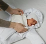 OLANT BABY манишка из флиса Siberia 50х30 см - фото 2