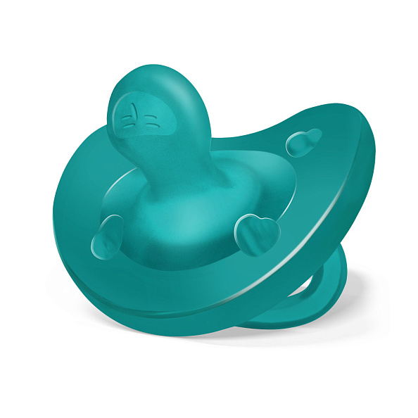 Chicco пустышка силиконовая 16-36 месяцев 2 штуки Blue Physioforma Soft - фото  4