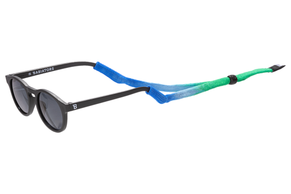 Babiators шнурок-ремешок для очков, из ткани сине-зеленый - фото  2