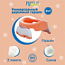 Potette Plus горшок складной для путешествий + 3 одноразовых пакета, персиковый - фото 3