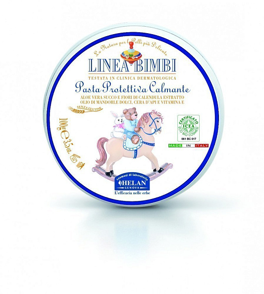 Helan Linea Bimbi крем 0+ для зоны пеленания защищающий увлажняющий 100 мл - фото  1