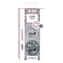 BIBS набор пустышек латексных Liberty Colour 2 штуки, Capel/Dusty Blue - фото 5