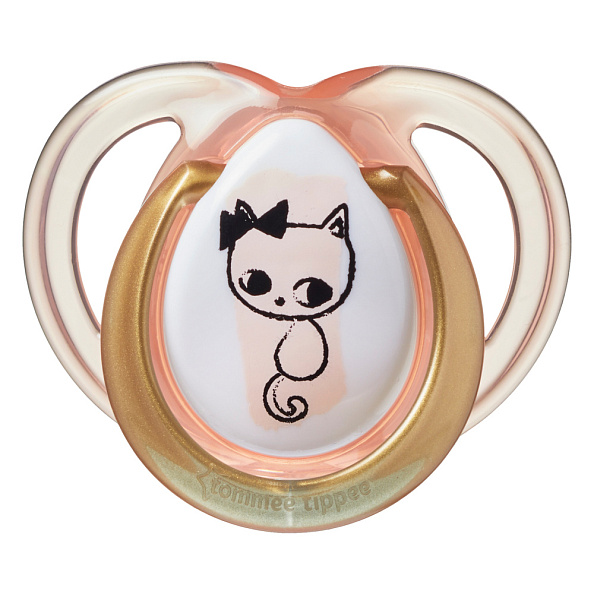 Tommee Tippee соска-пустышка силиконовая, 0-6 мес., 2 шт. - фото  2