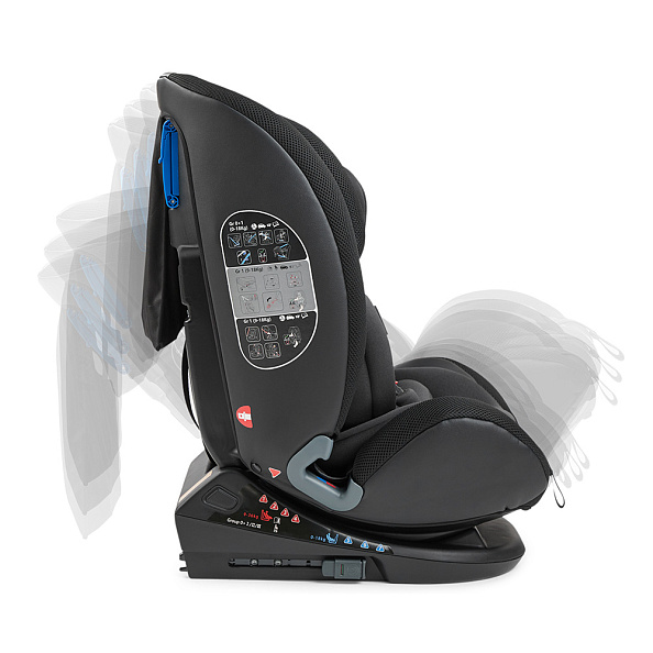 Happy Baby автокресло 0+ OREX black (0-12 лет, до 36 кг) - фото  16